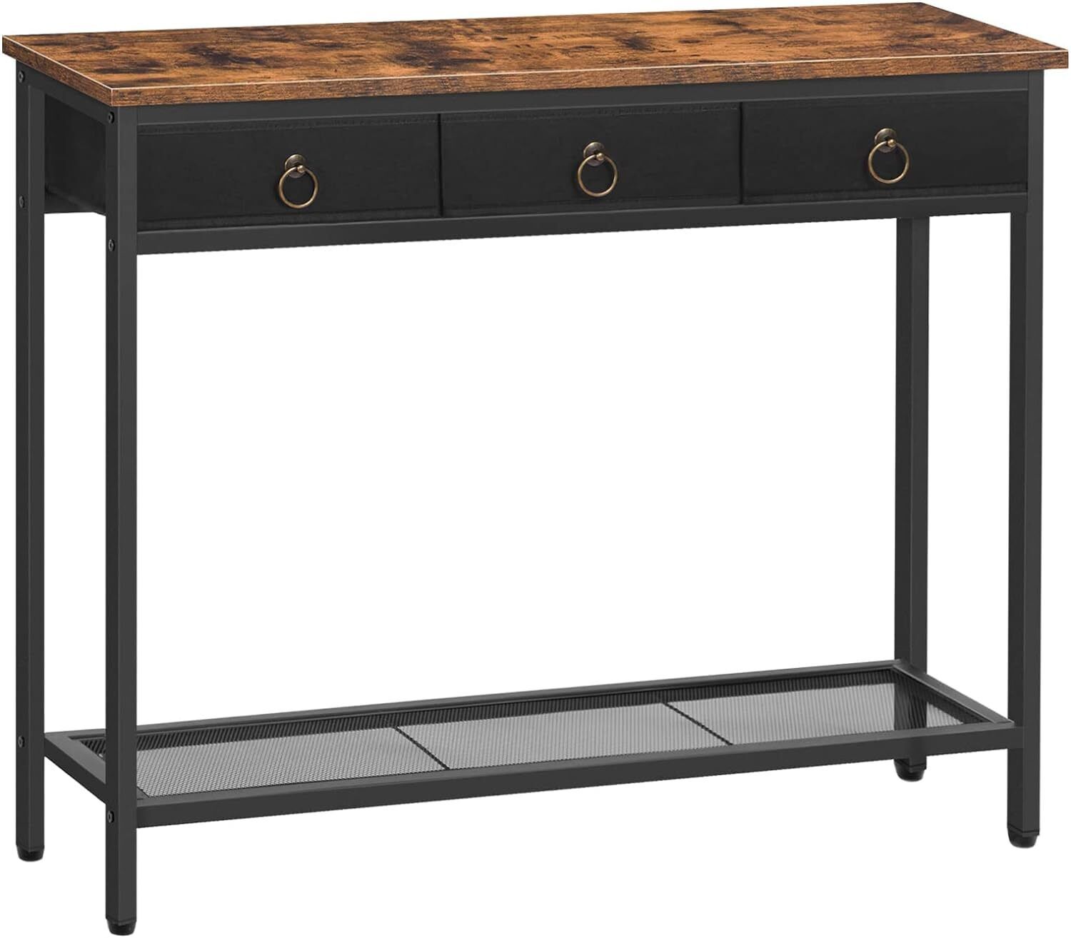 Rena Console Table Hallway Table Rustic