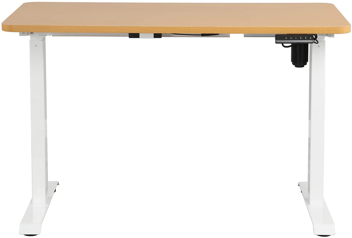 Jarvis Maple Desk Height Adjustable Electric Standing Desk 