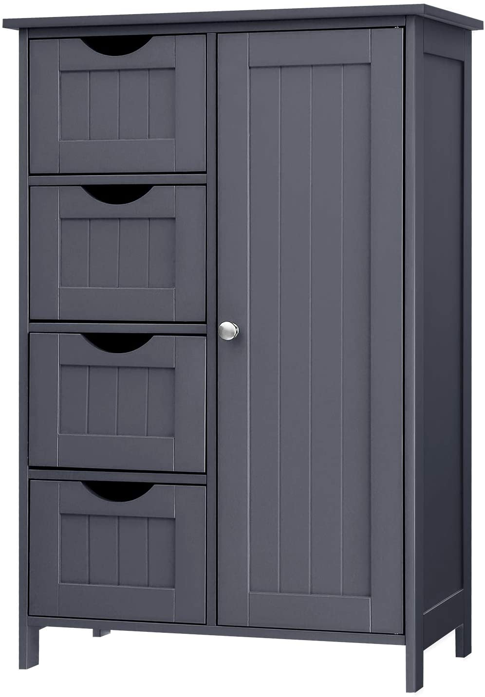 Toby Wooden Bathroom Storage Grey Cabinet