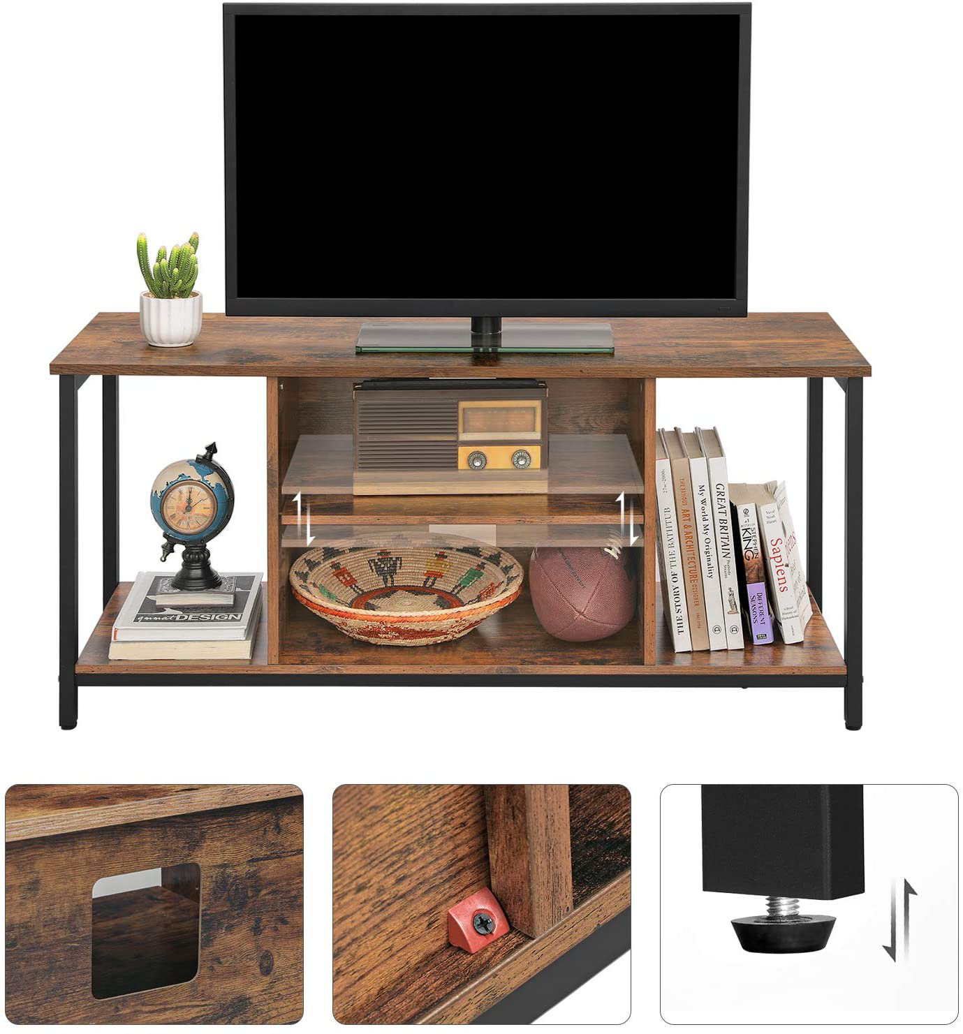 Rena  TV Console Unit with Open Storage