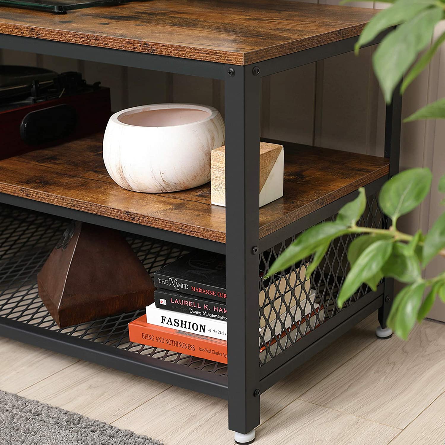 Rena Large TV Stand Industrial Style