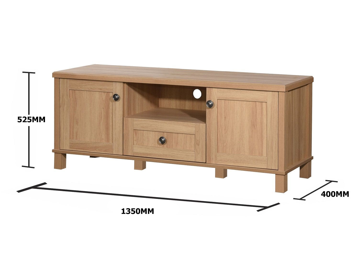 Solid Wood TV Stand Length