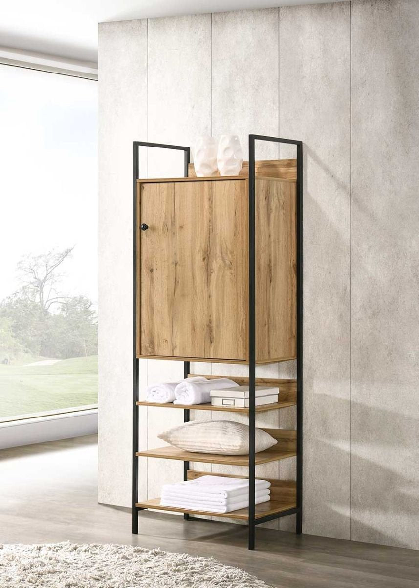 Woburn Clothing Storage Cupboard with Shelf Industrial Design