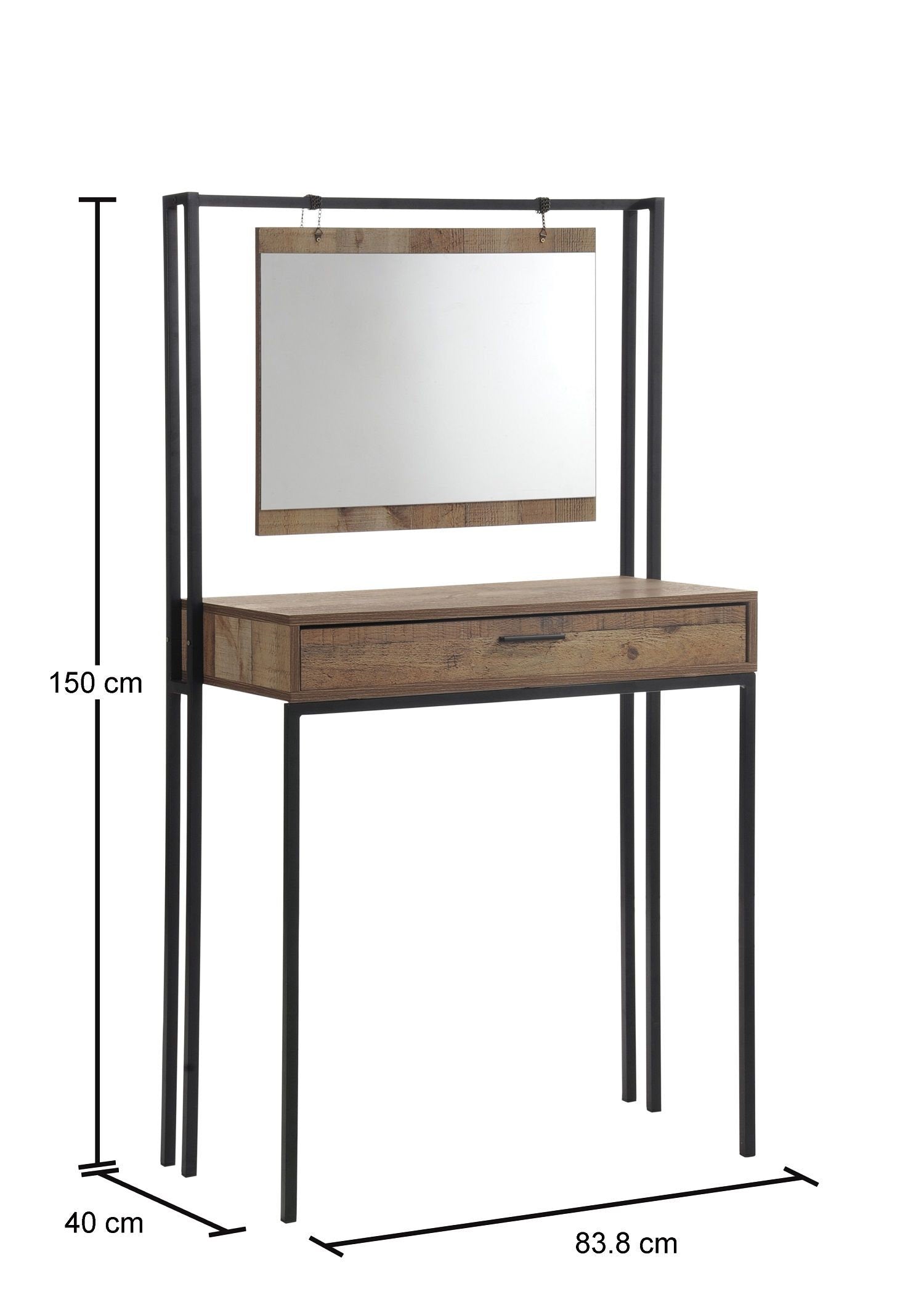 Urban Dressing table Set with Mirror