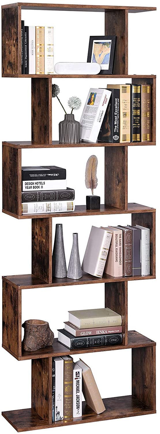 Rena Tall Bookshelf Modern Design
