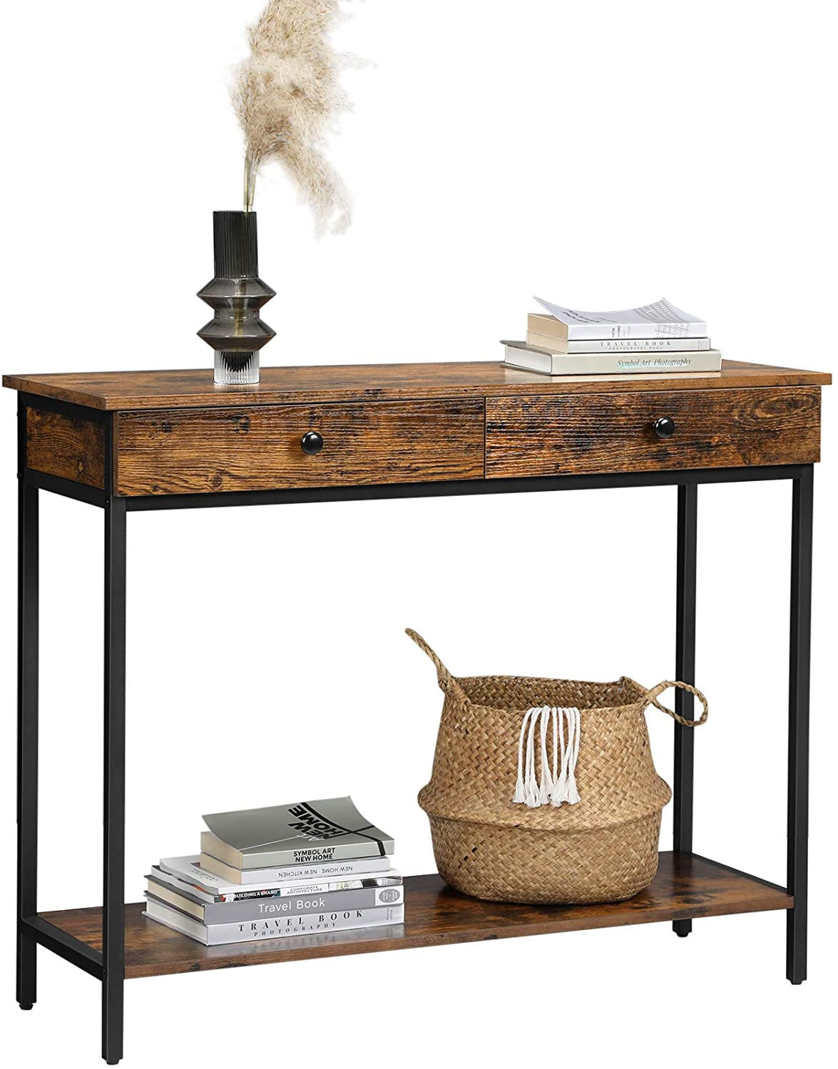 Rena Hallway Console Table with Drawers